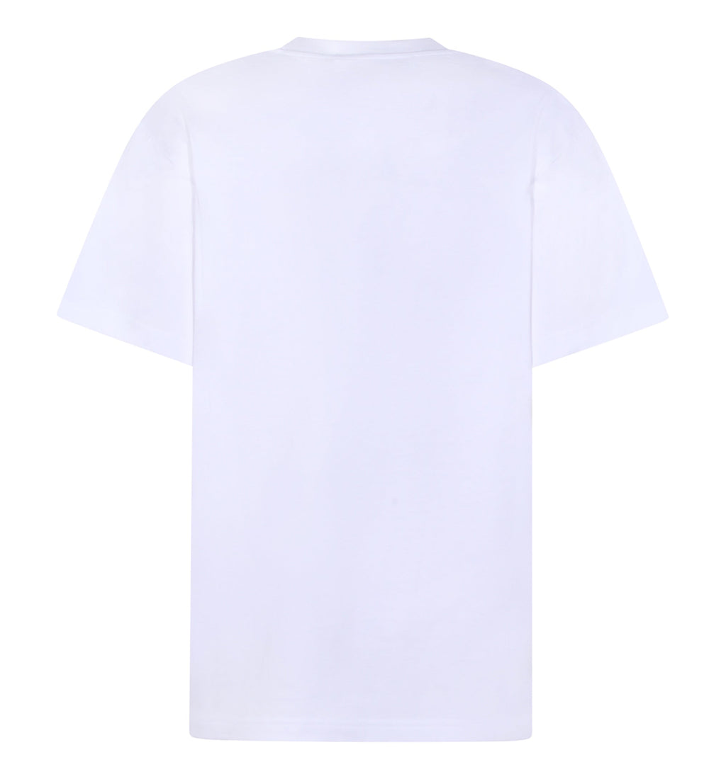 Cotton Jersey T-Shirt With Embroidery