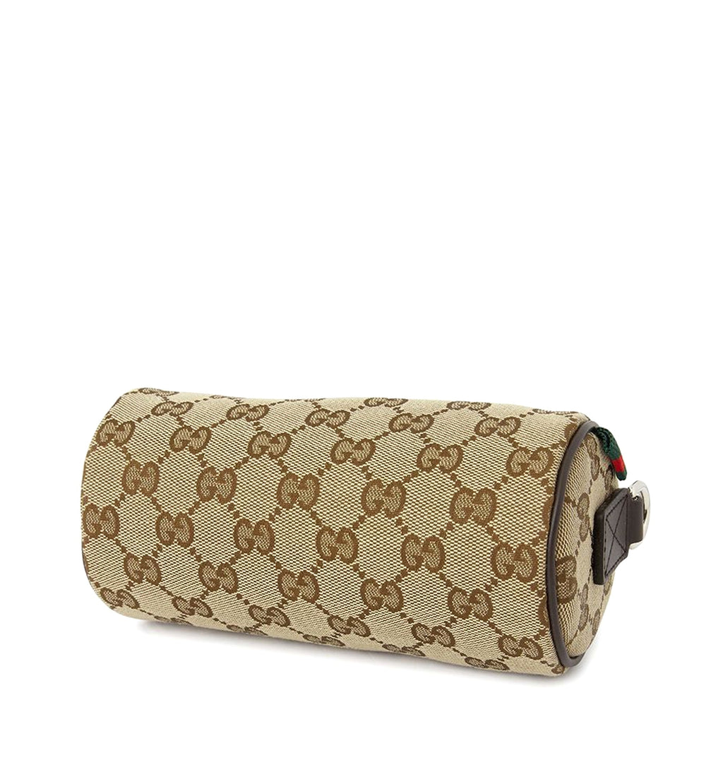 GG Canvas Mini Cylinder Bag