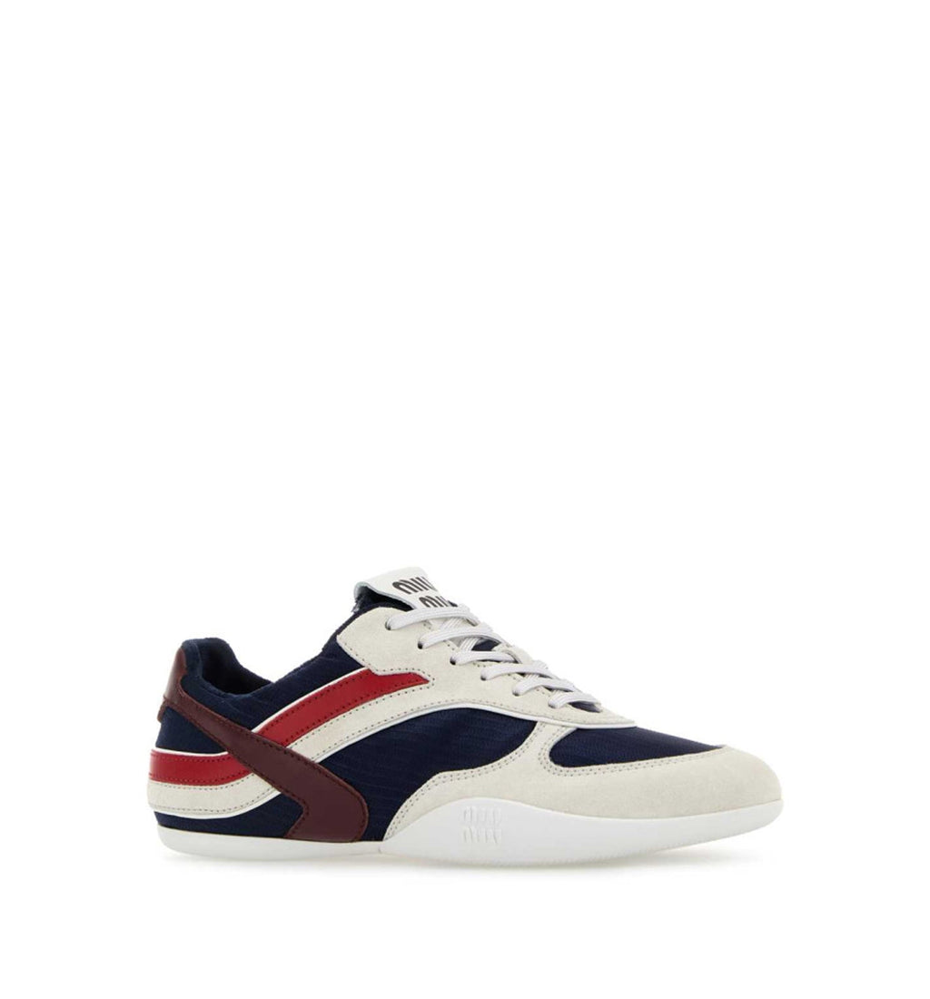 Multicolor Lace Up Sneakers