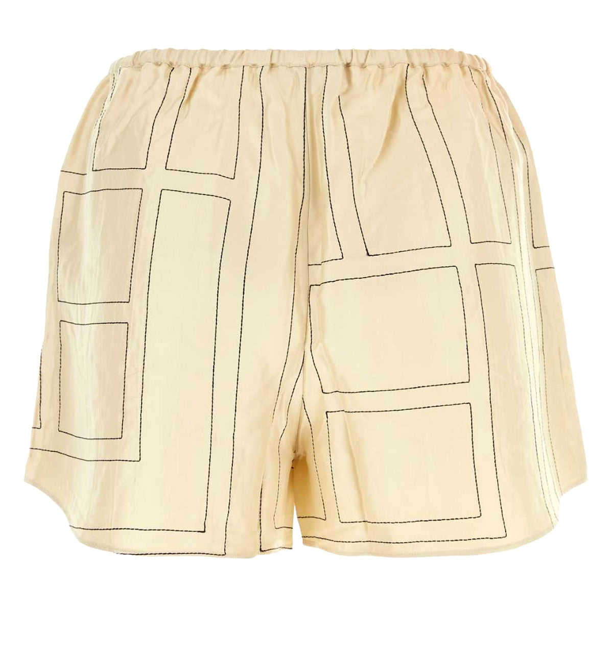 Monogram Silk PJ Shorts
