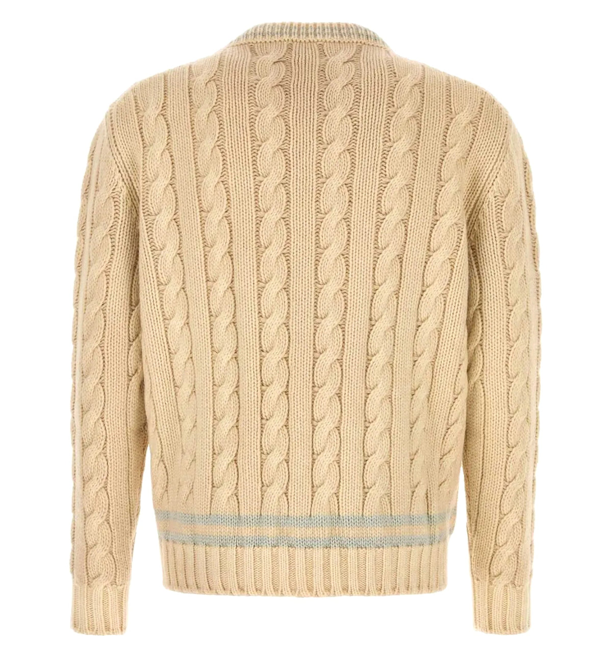 Logo Cable-Knit Sweater