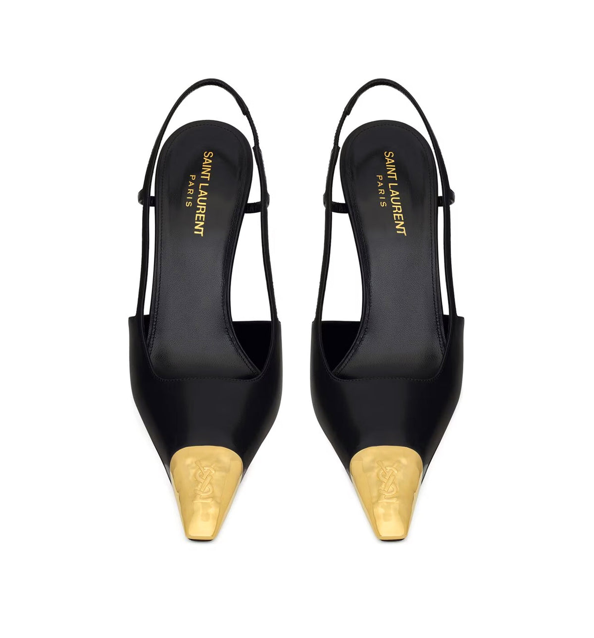 Jeanne Slingback Pumps In Smooth Leather