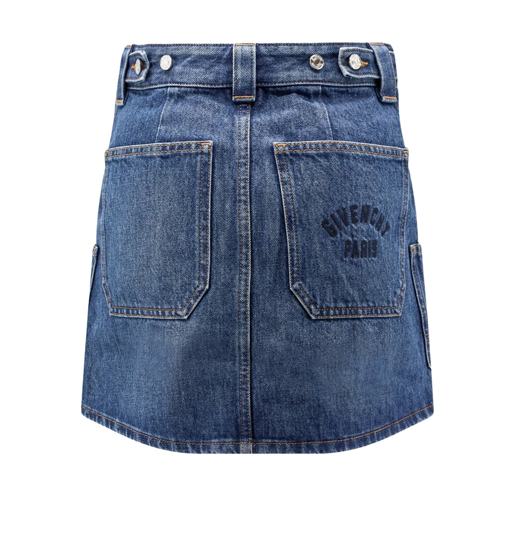Mini Cargo Skirt In Medium