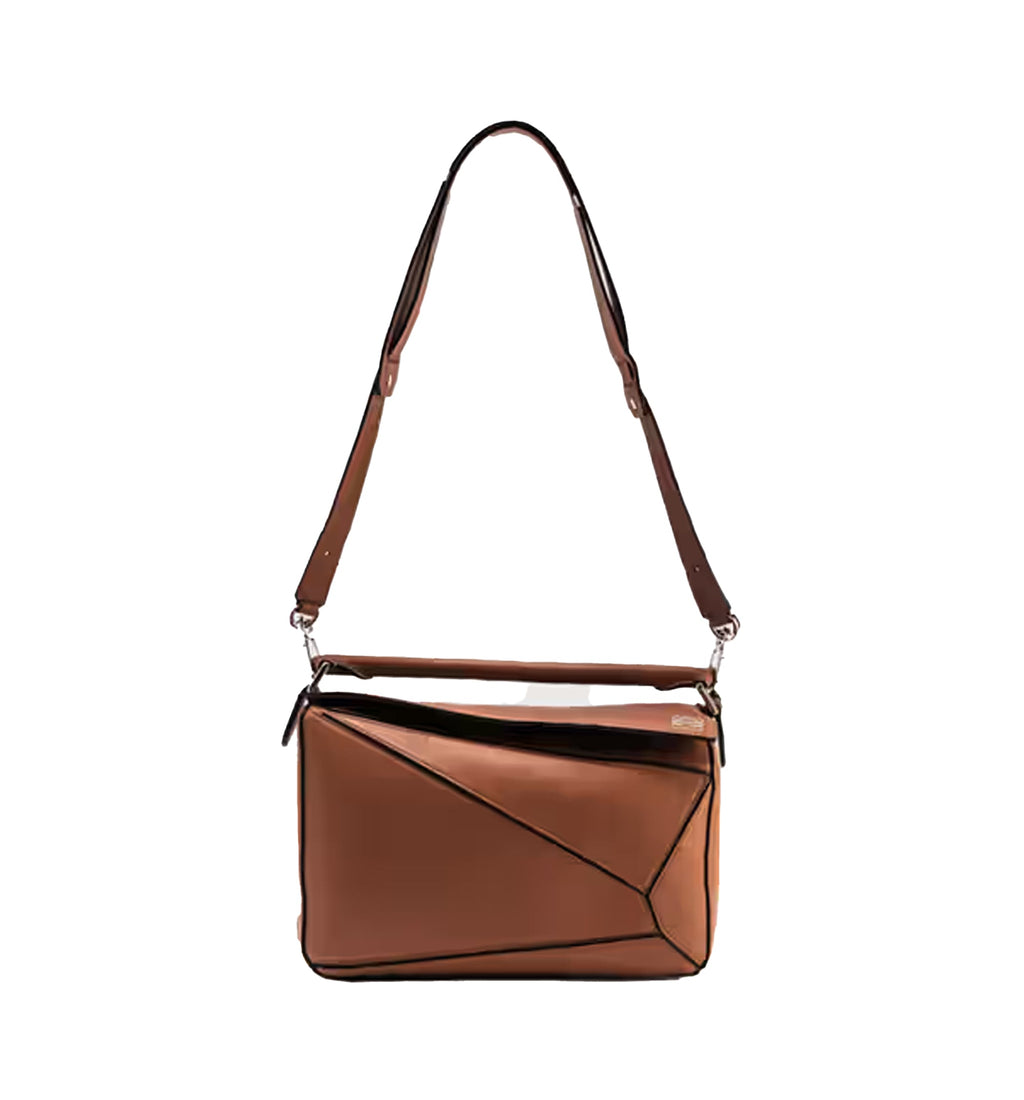 Large Puzzle Edge Bag In Classic Calfskin