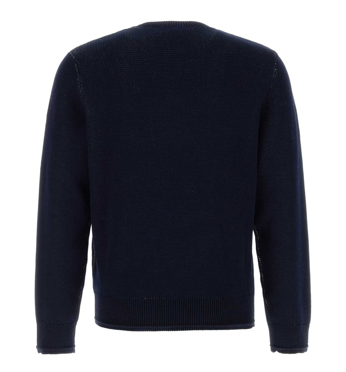 Sweater in Cotton Knit with GIVENCHY Paris Embroidery