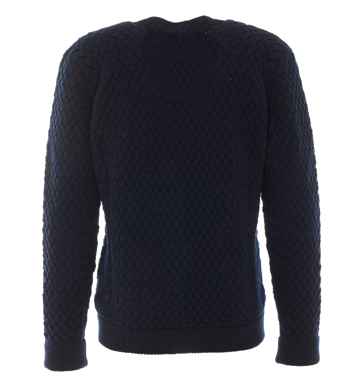 Intrecciato Wool Cardigan