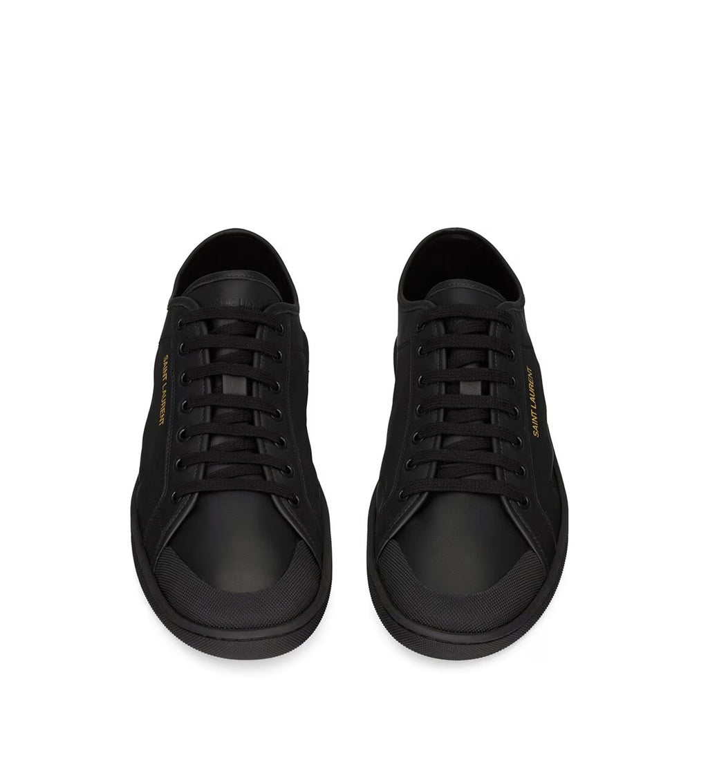 Gym Sneakers In Smooth Leather