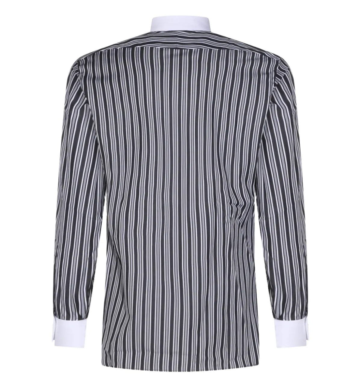 Vertical-stripe Long-sleeve Shirt