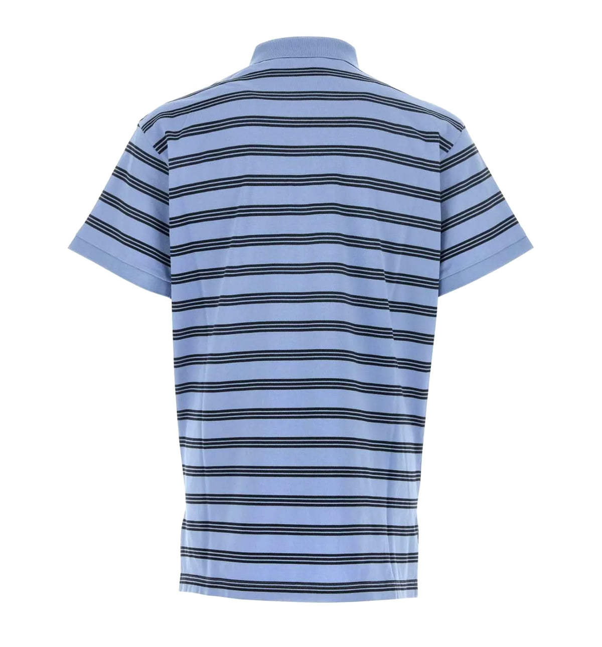 Striped Short Sleeved Polo Shirt
