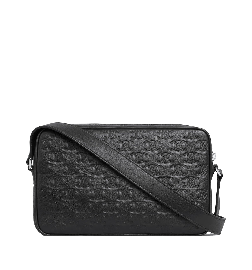 Medium Messenger Bag In Calfskin With Triomphe Embossed