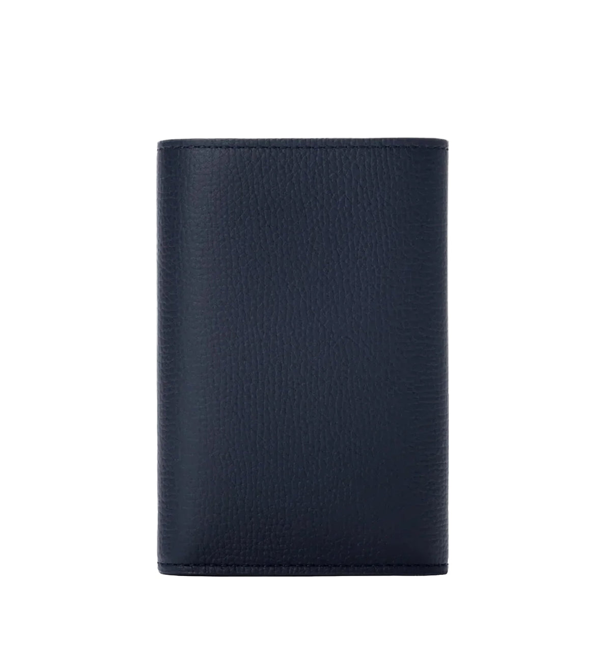 Anagram Small Vertical Wallet In Pebble Grained Calfskin