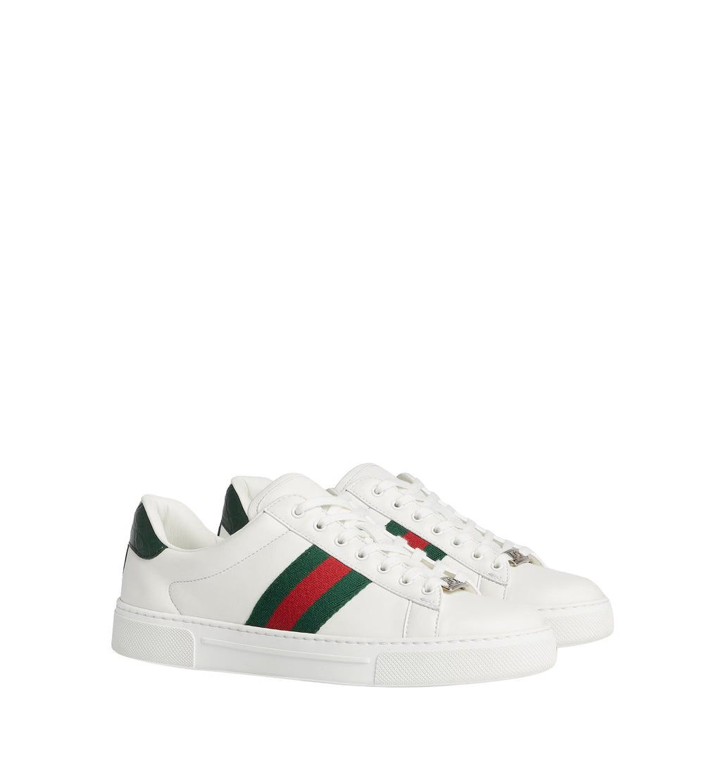 Women's Gucci Ace Sneaker With Web