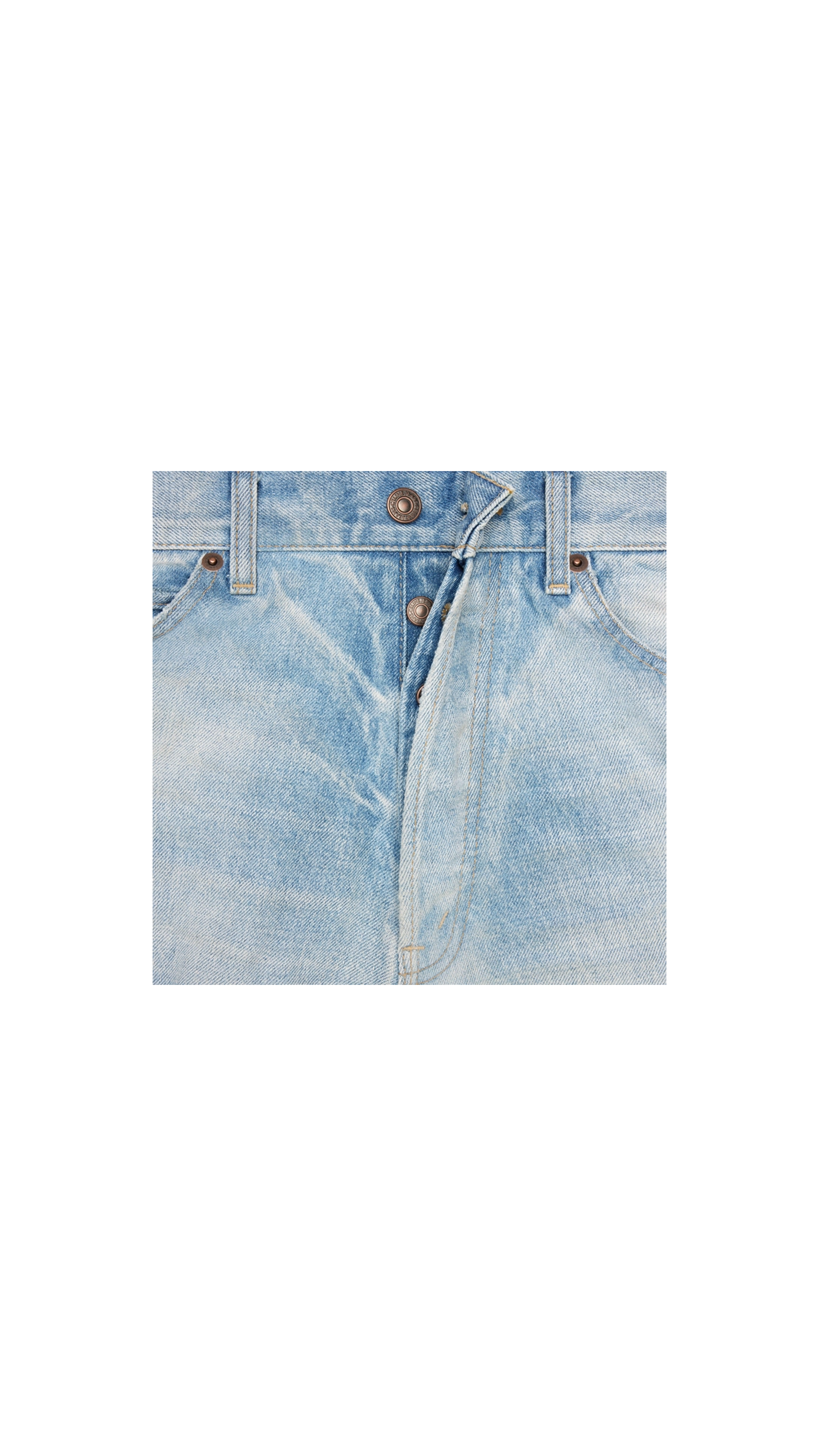 Jeans Wesley In Denim - Eastside Distressed