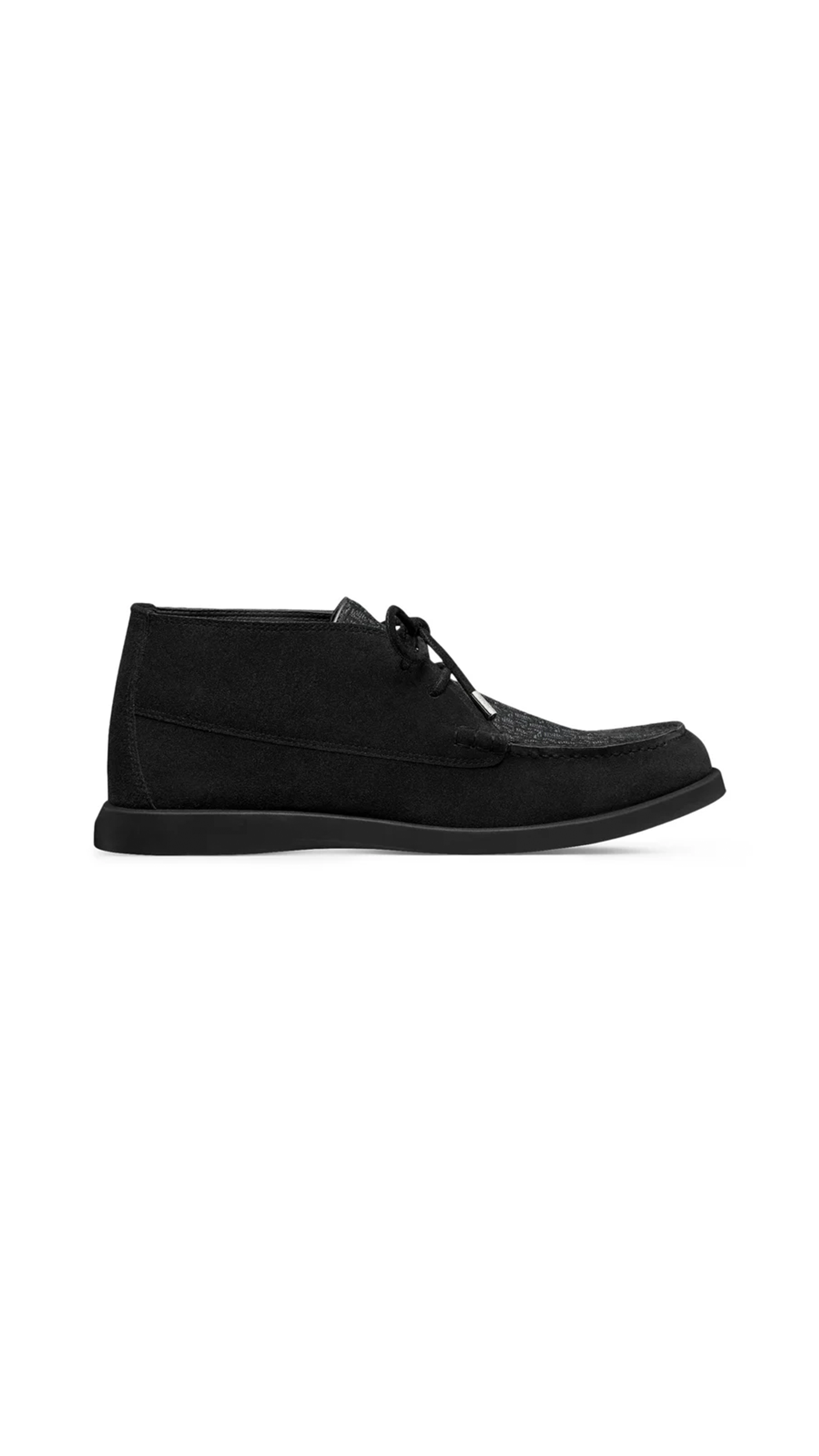 Suede Granville Chukka Boot - Black