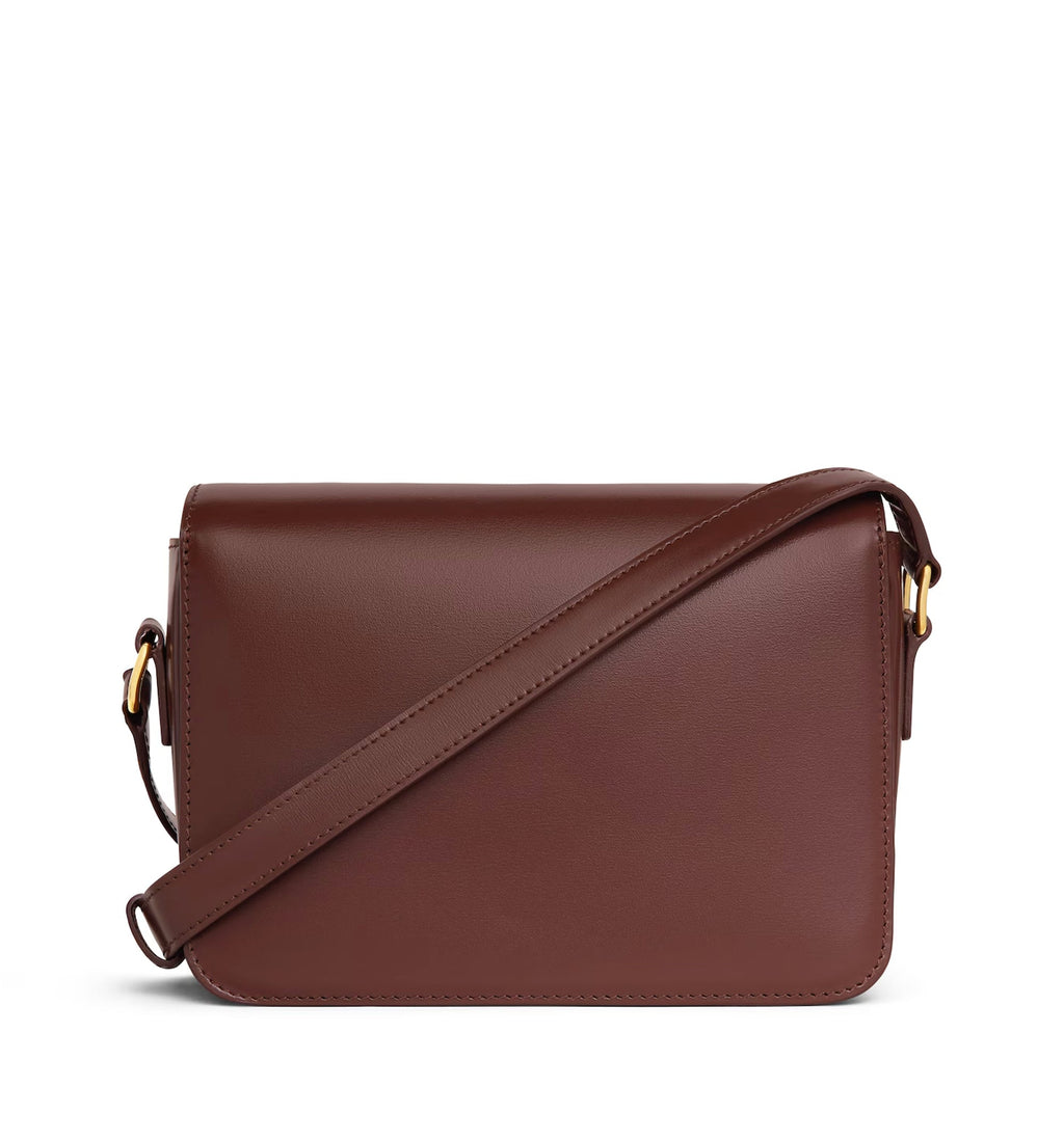 Teen Triomphe Bag In Shiny Calfskin