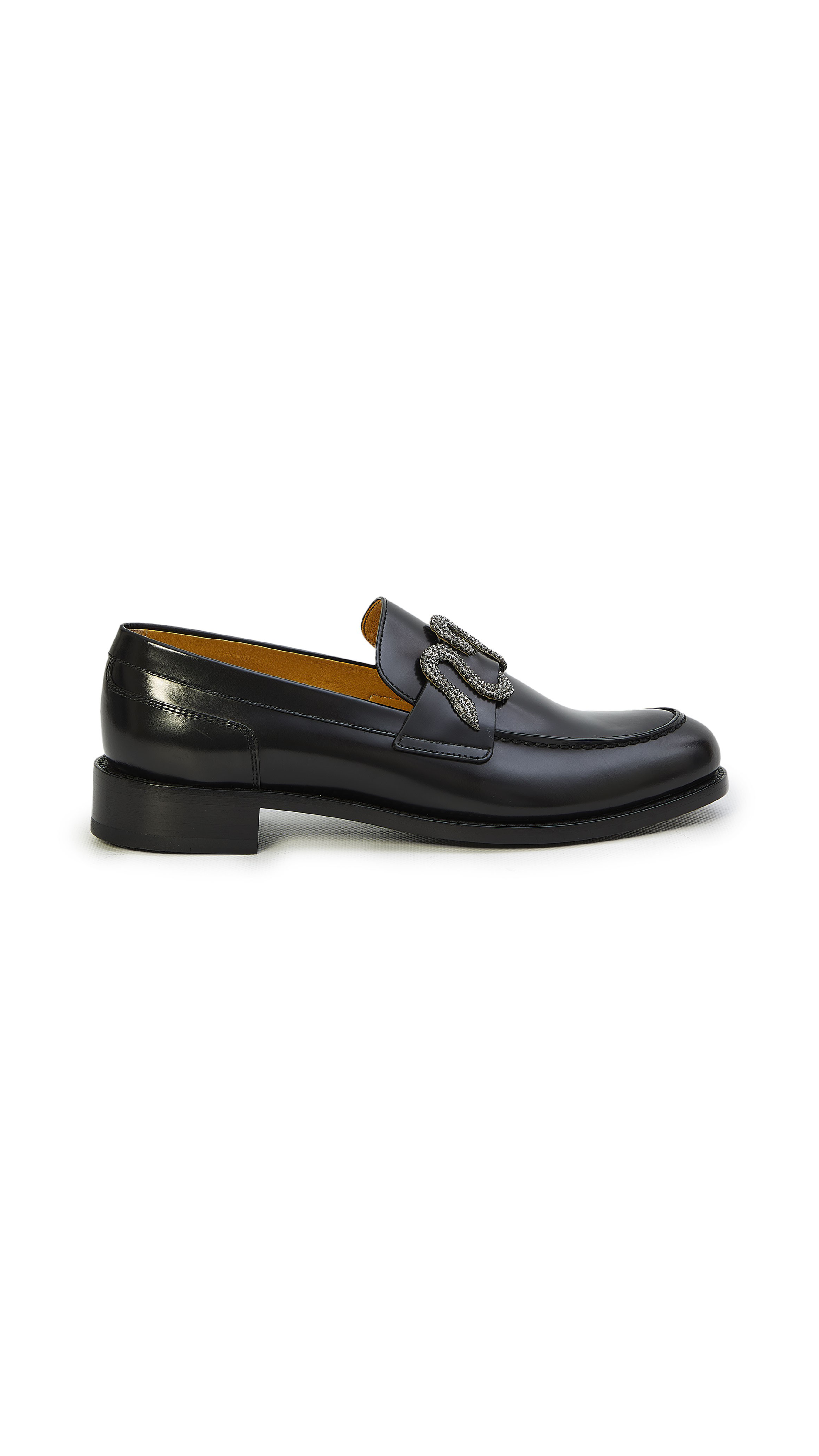 Morgana Loafer - Black/Dark Silver