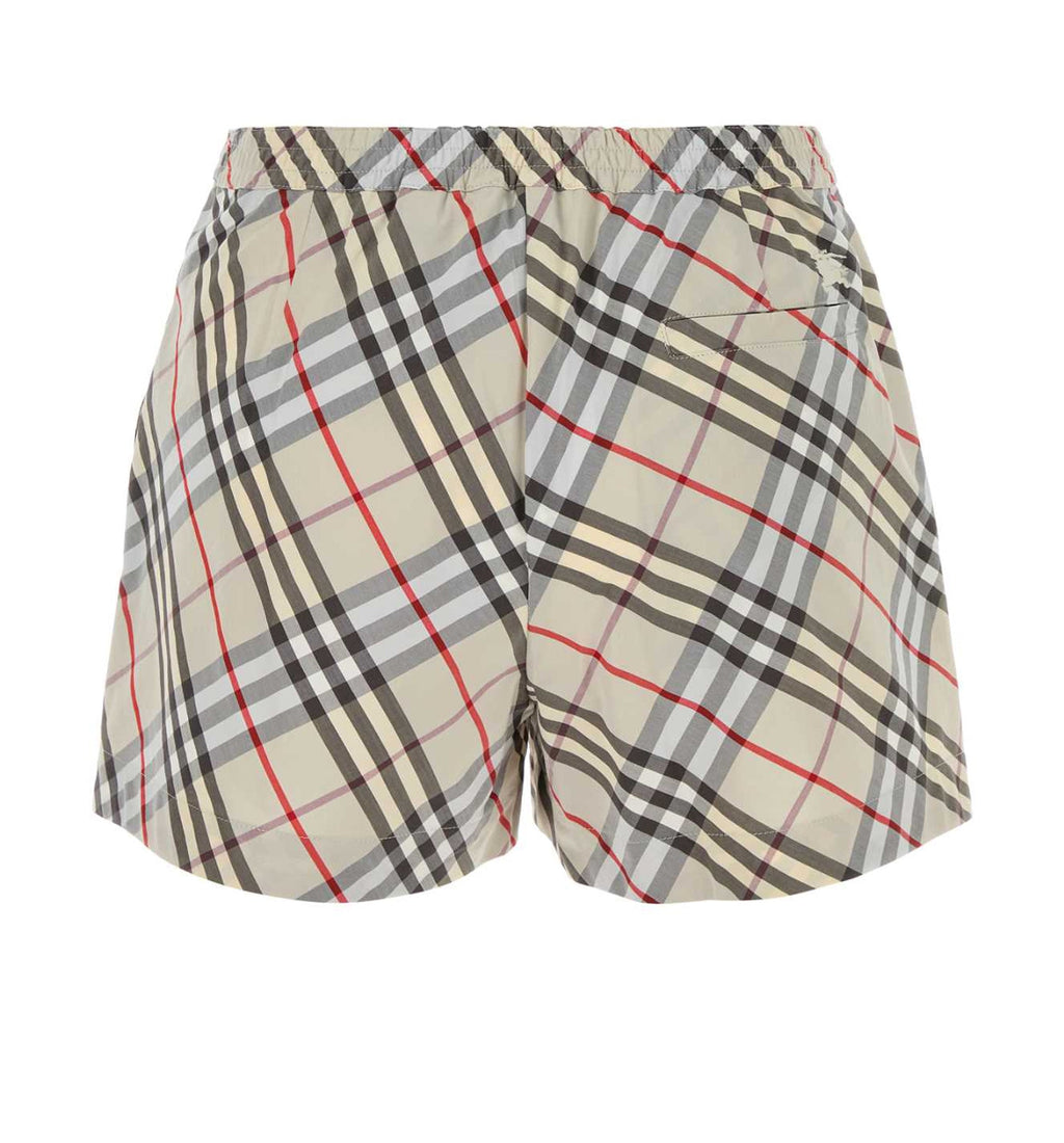 Embroidered Poplin Shorts