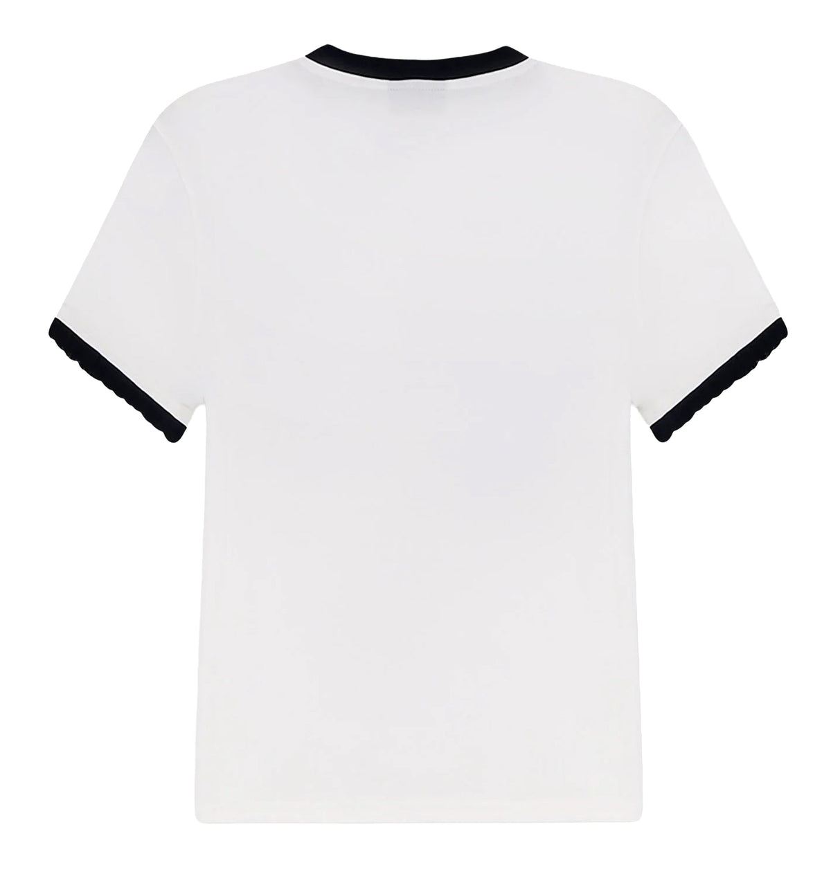 Cotton Jersey T-Shirt With Print