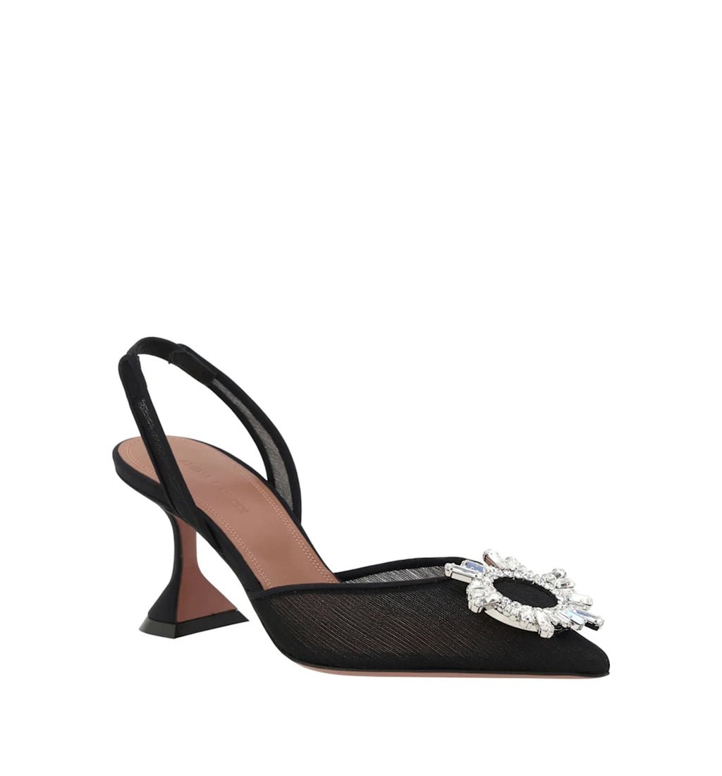 Begum Sling 70 Black Nappa