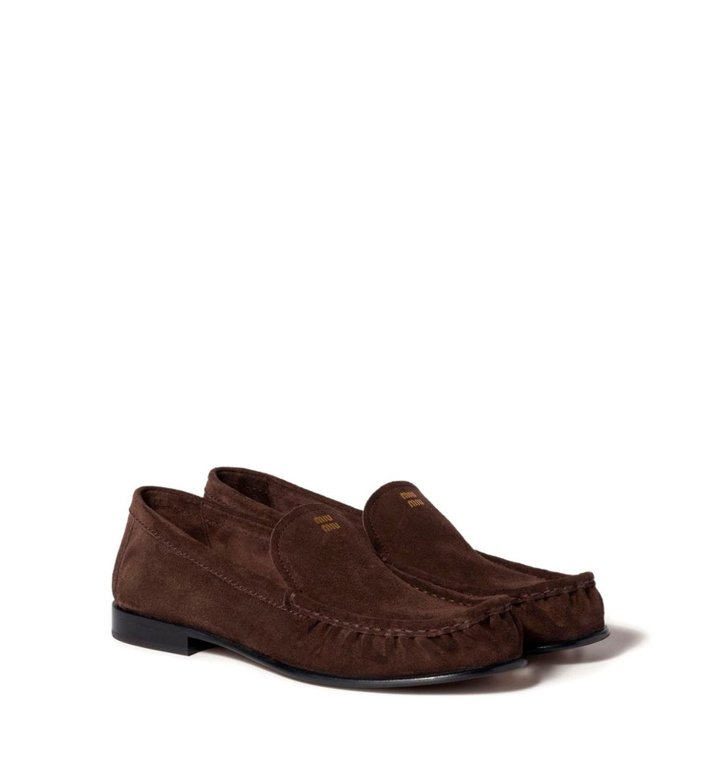 Suede Leather Loafers