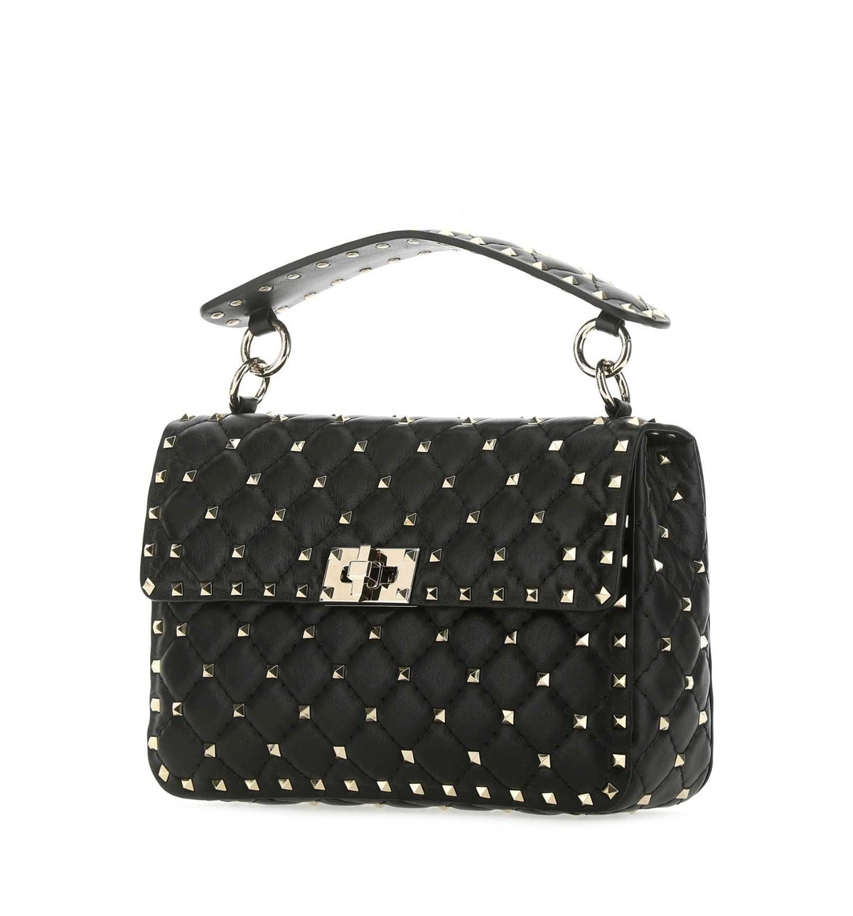 Medium Rockstud Spike Shoulder Bag