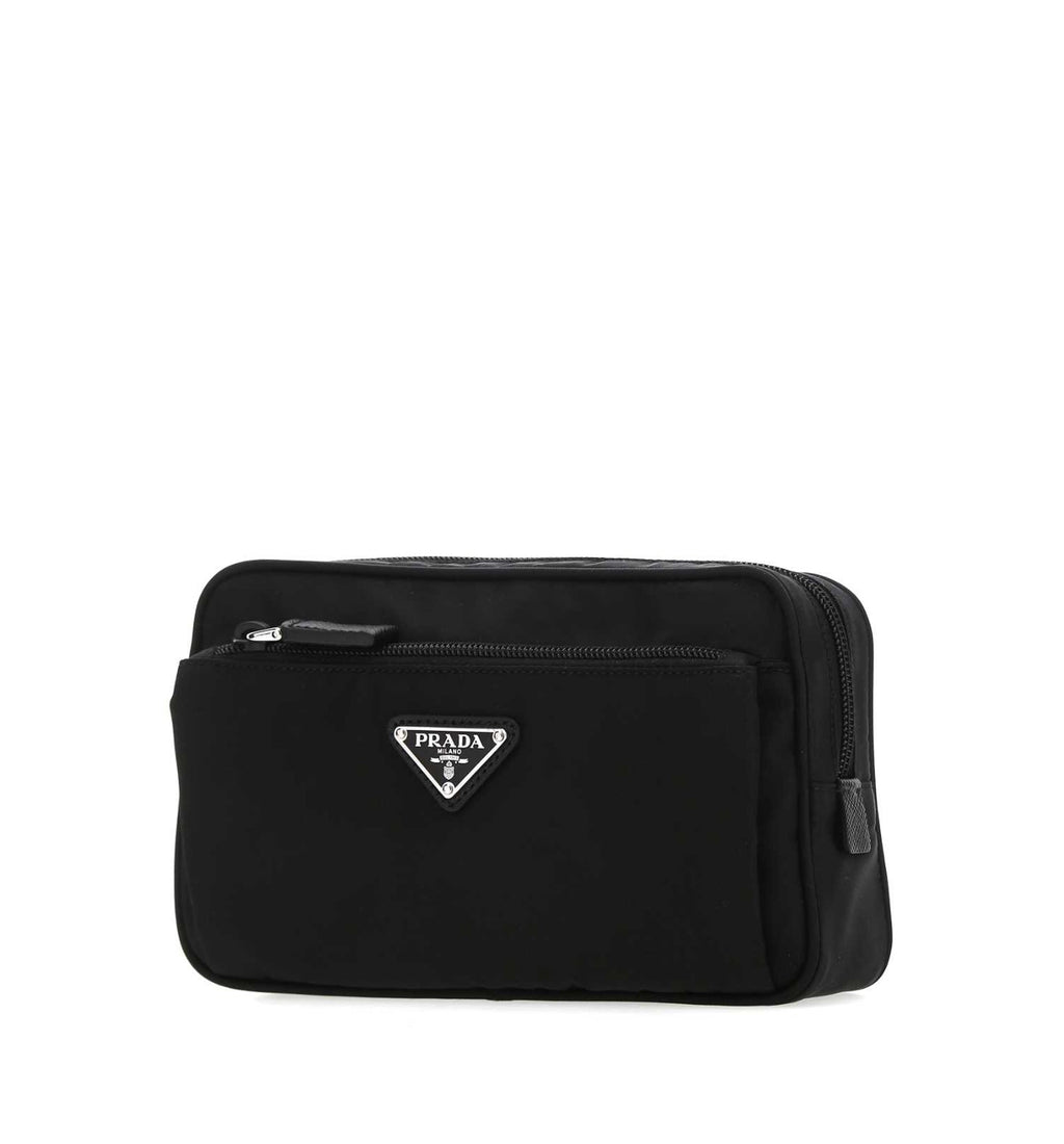 Re-Nylon And Saffiano Belt Bag