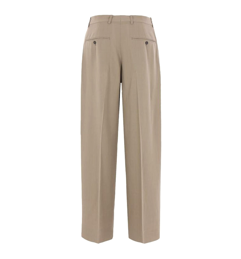 Wide Fluid Trousers