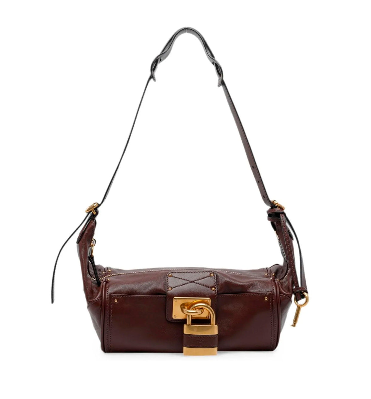Paddington   Small   Buffalo   Leather   Shoulder   Bag