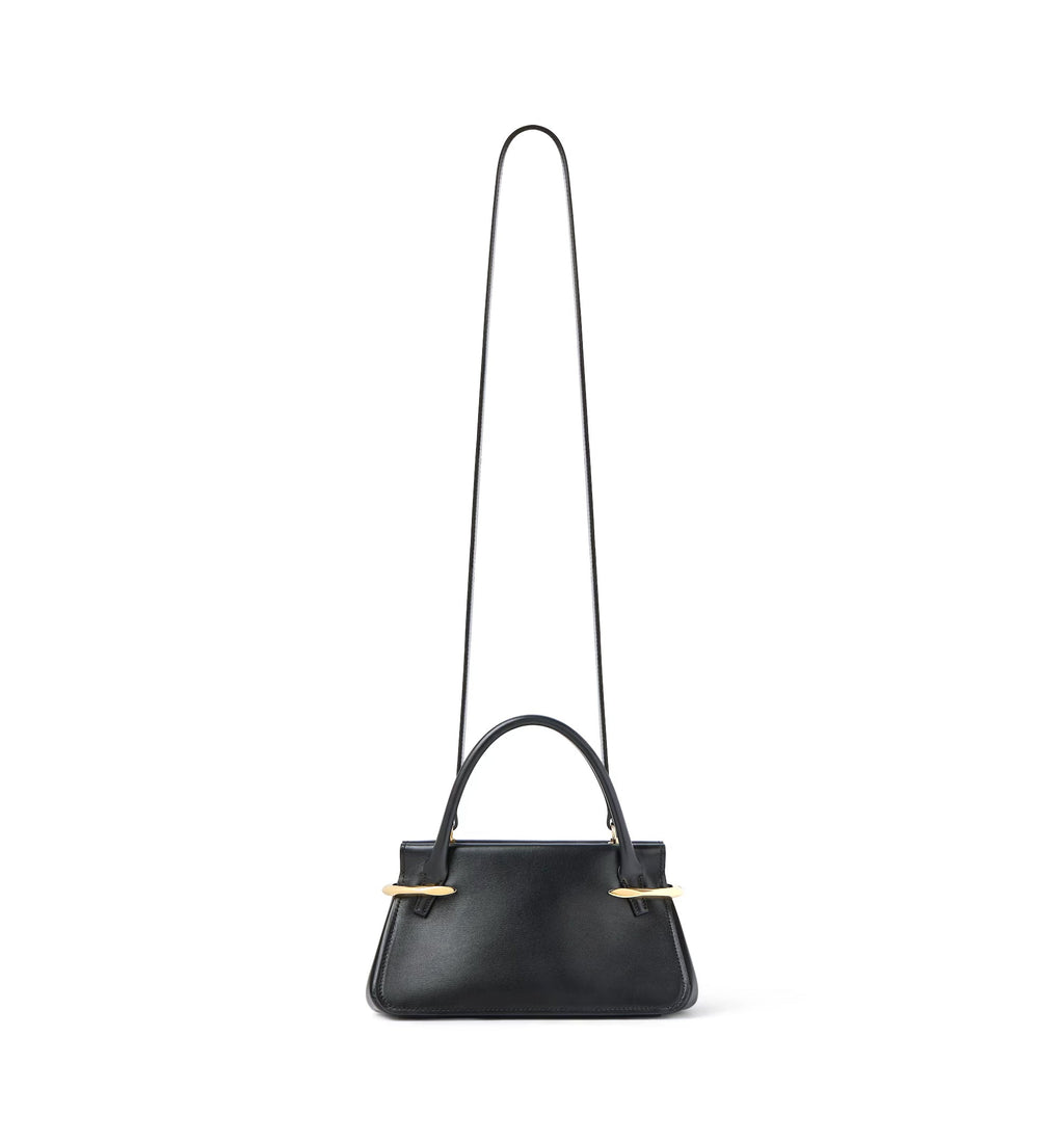 Mini Pinch Bag In Leather