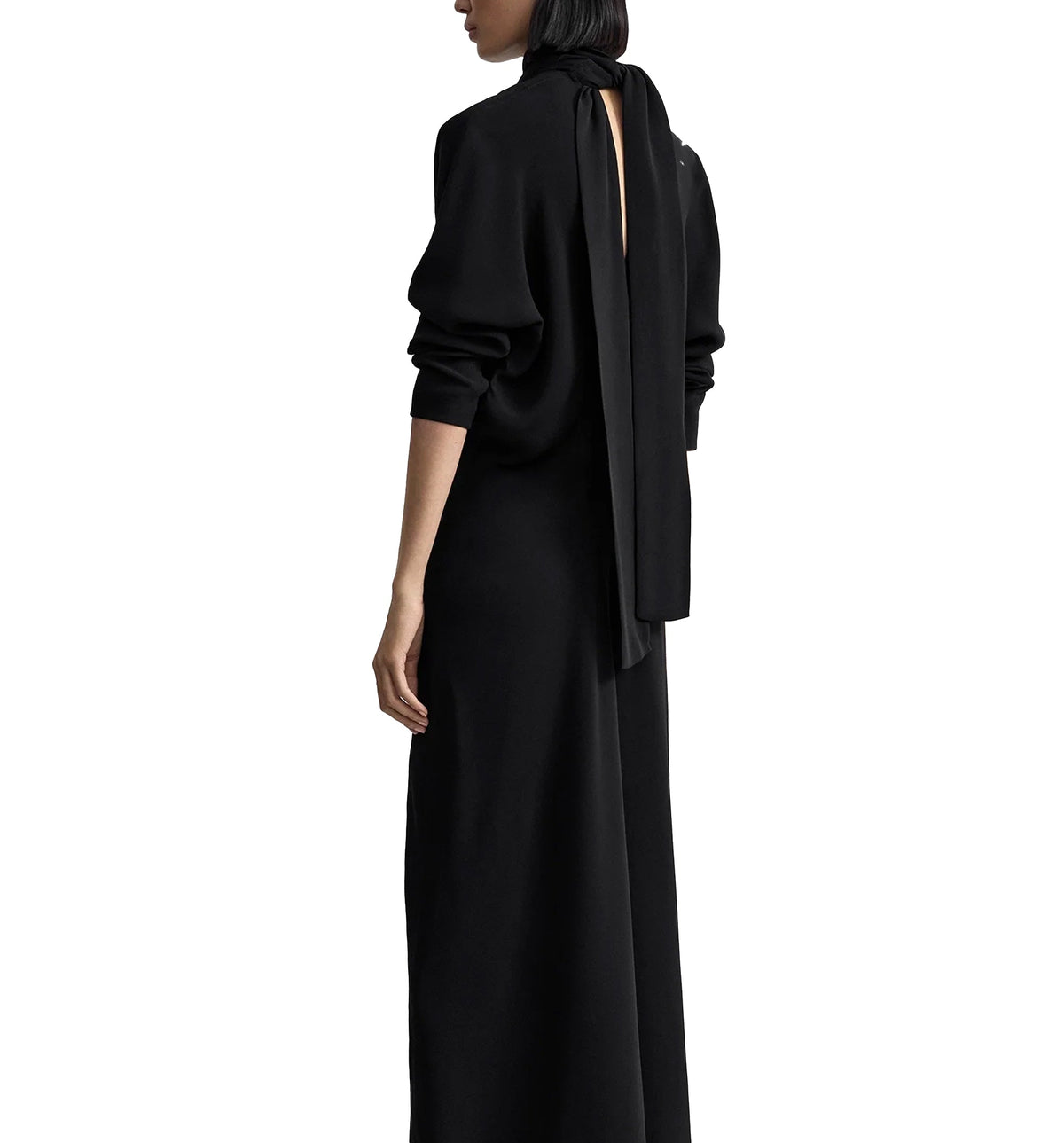 Slouch waist scarf dress