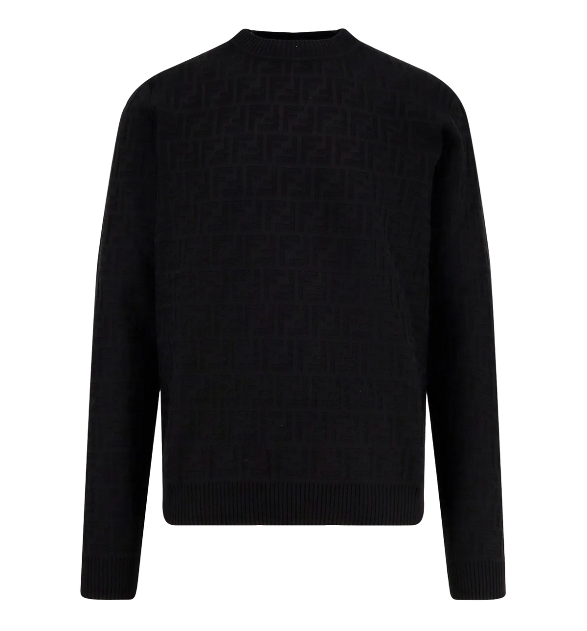 FF Jacquard Cotton Sweater