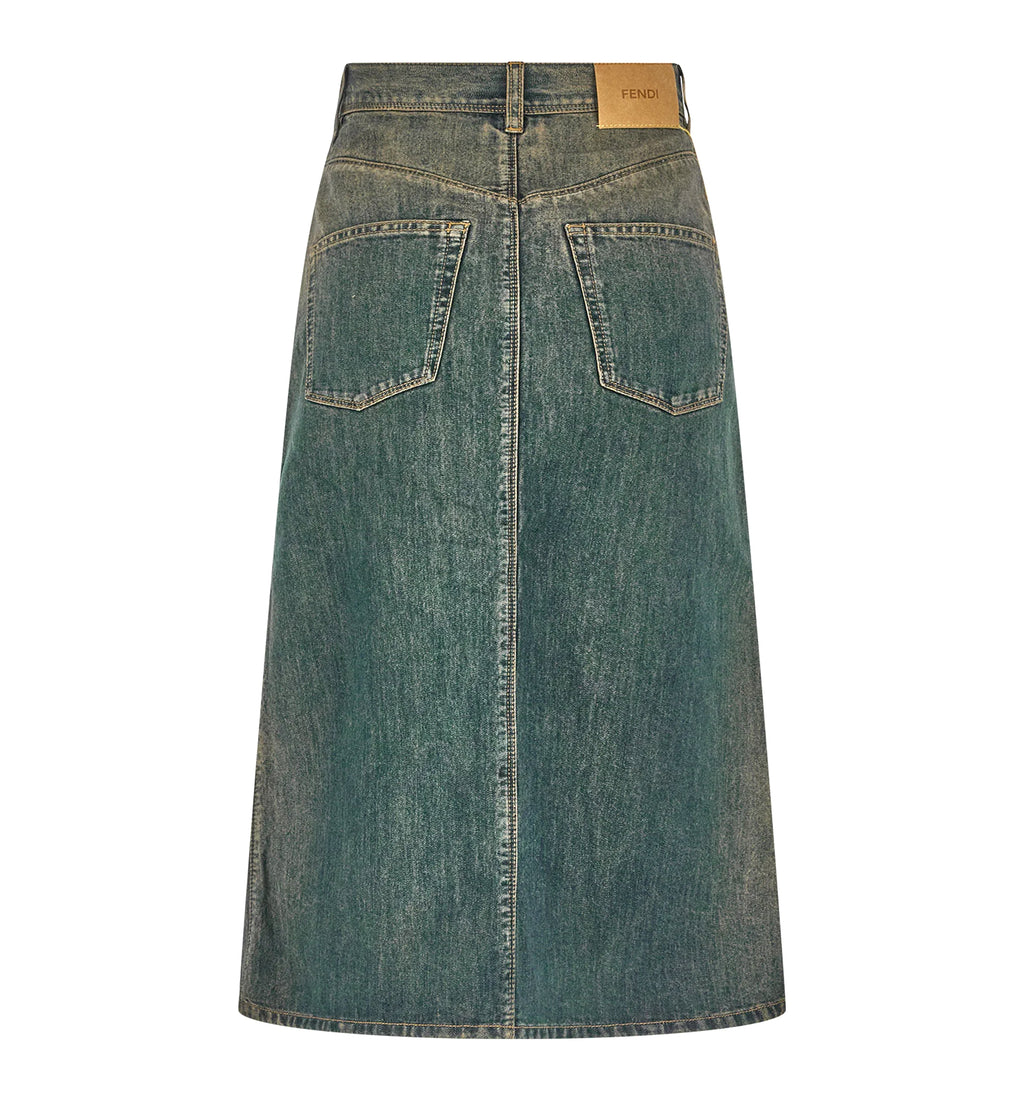 Denim skirt