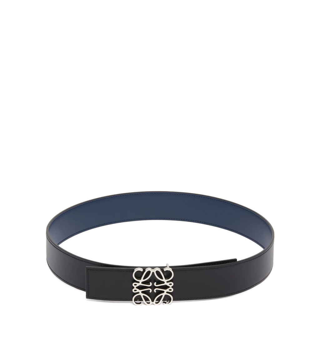 Reversible Anagram Belt In Smooth Calfskin