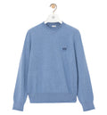 Sweater in cotton and cashmere