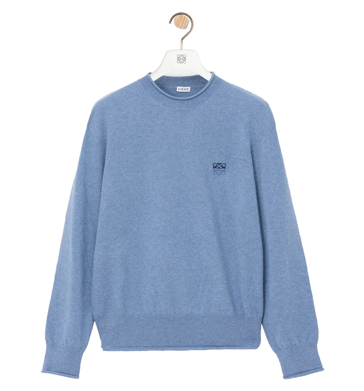 Sweater in cotton and cashmere