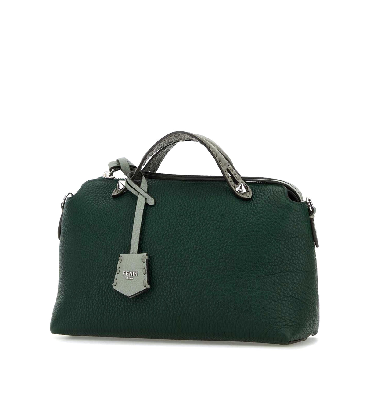 By The Way Selleria Medium Cuoio Romano Leather Green