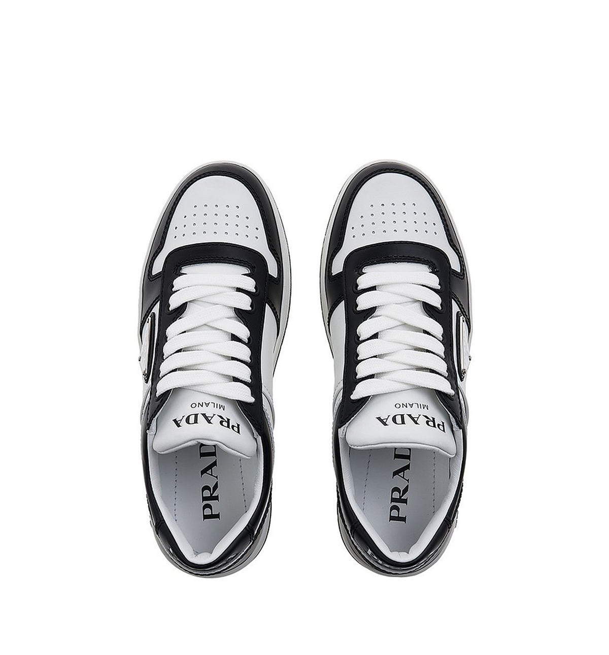 Downtown Perforated Leather Sneakers