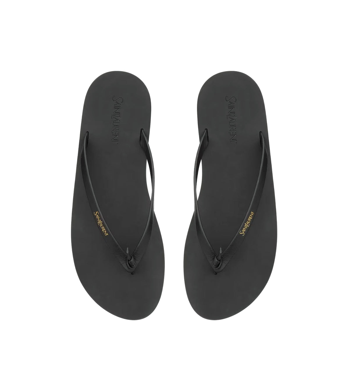 Pool Flip-flops In Smooth Leather