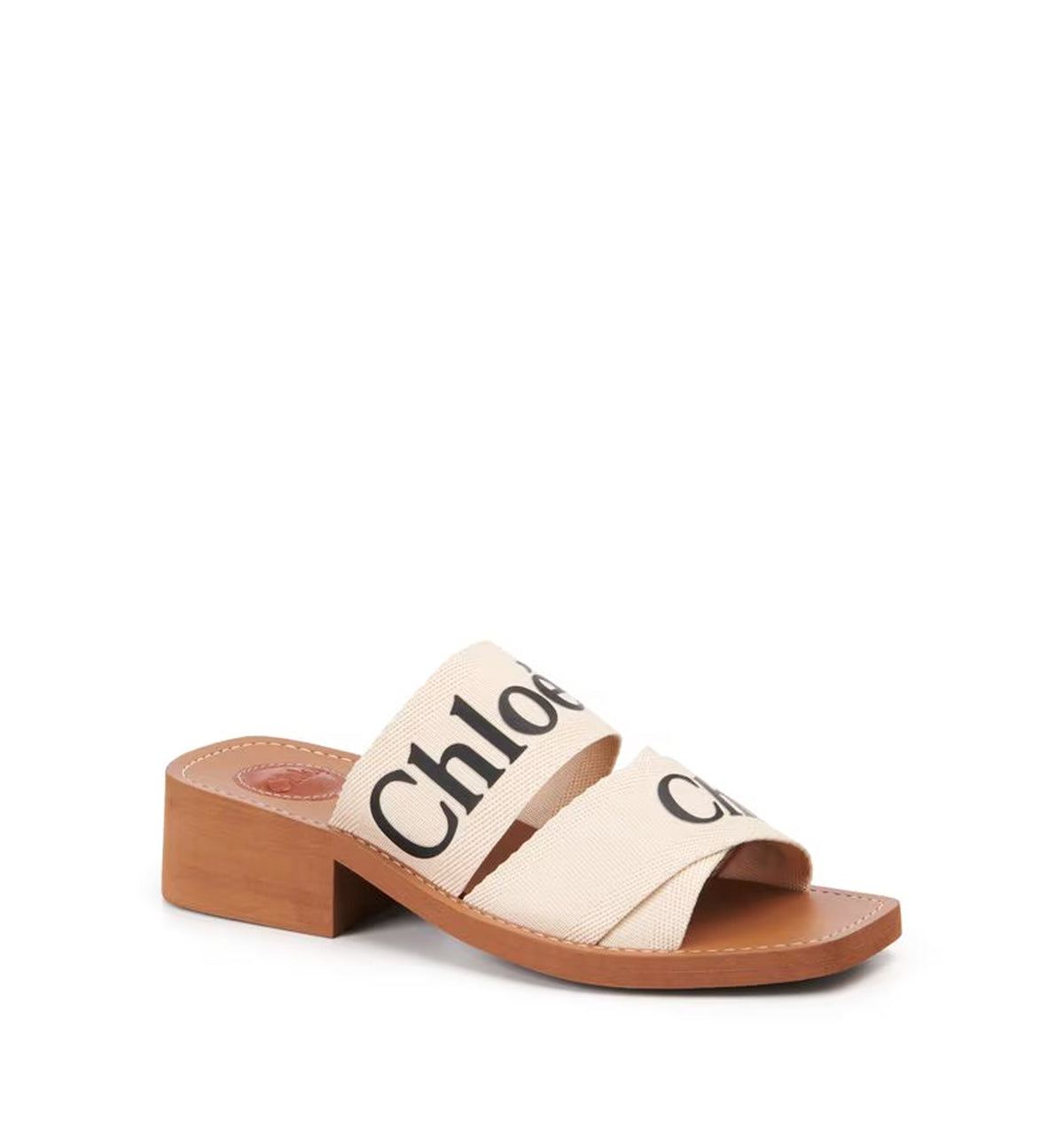 Woody Heeled Mule