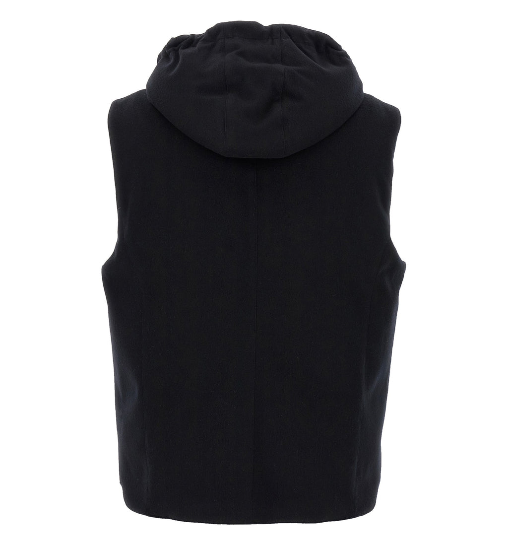 Padded Wool Vest