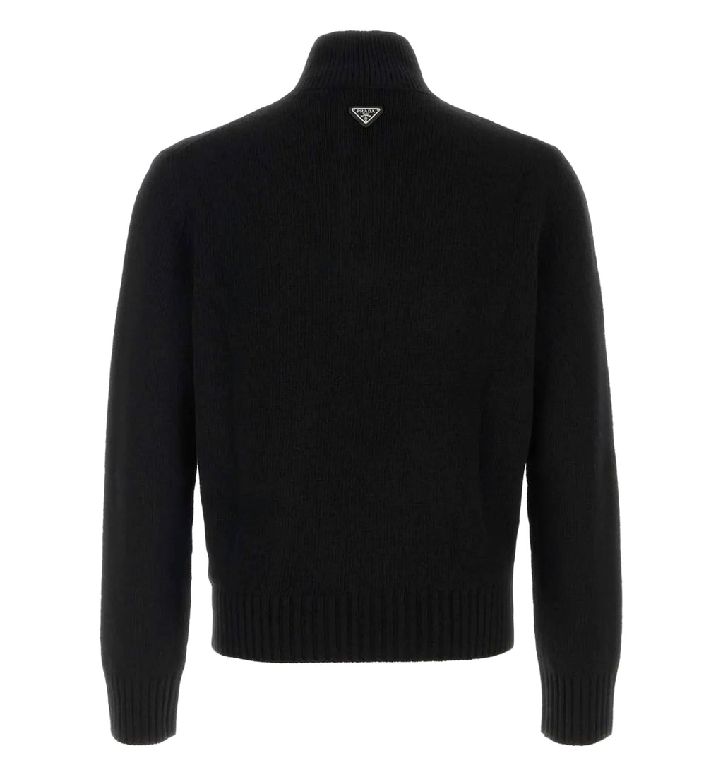 Half Zip Knitted Sweater
