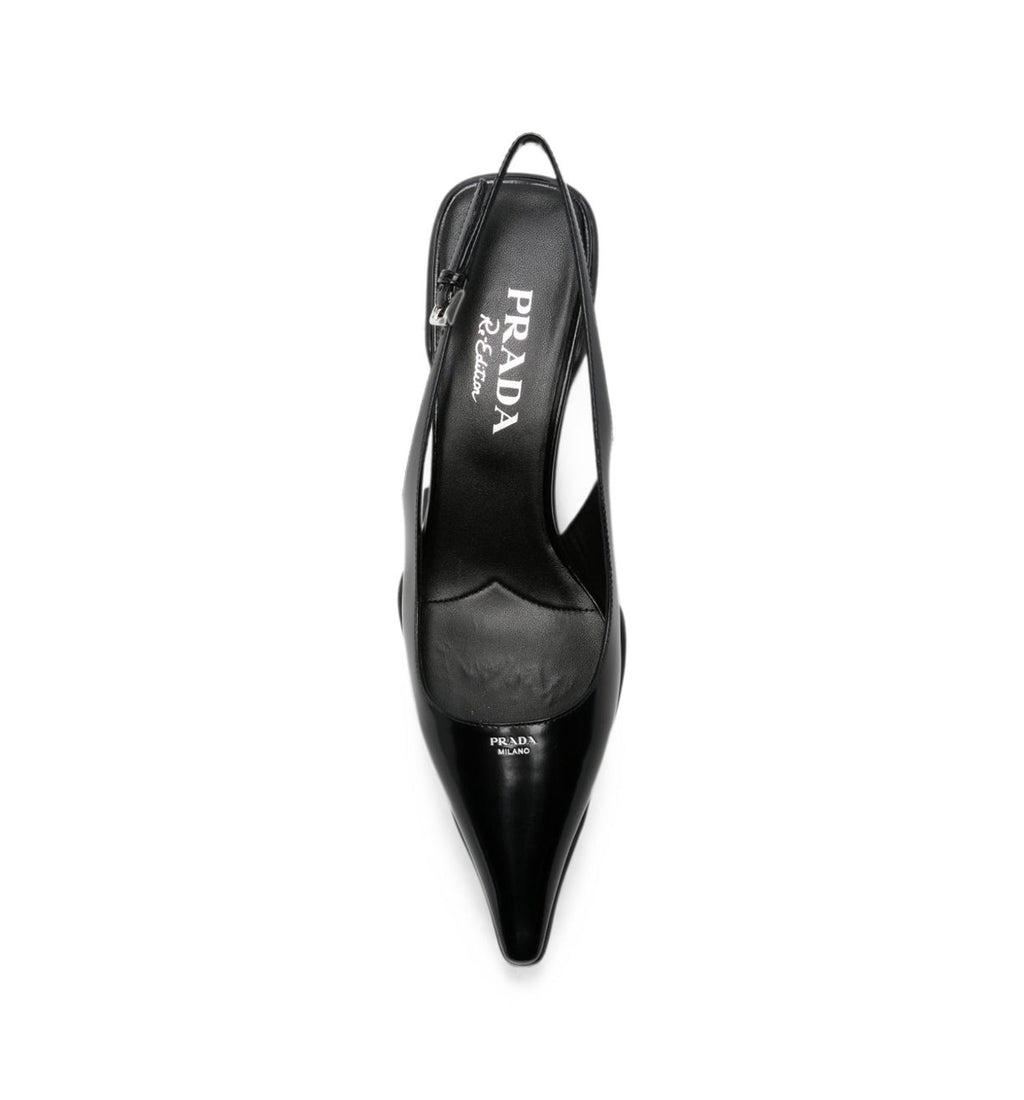 Prada Leather Slingback Pumps