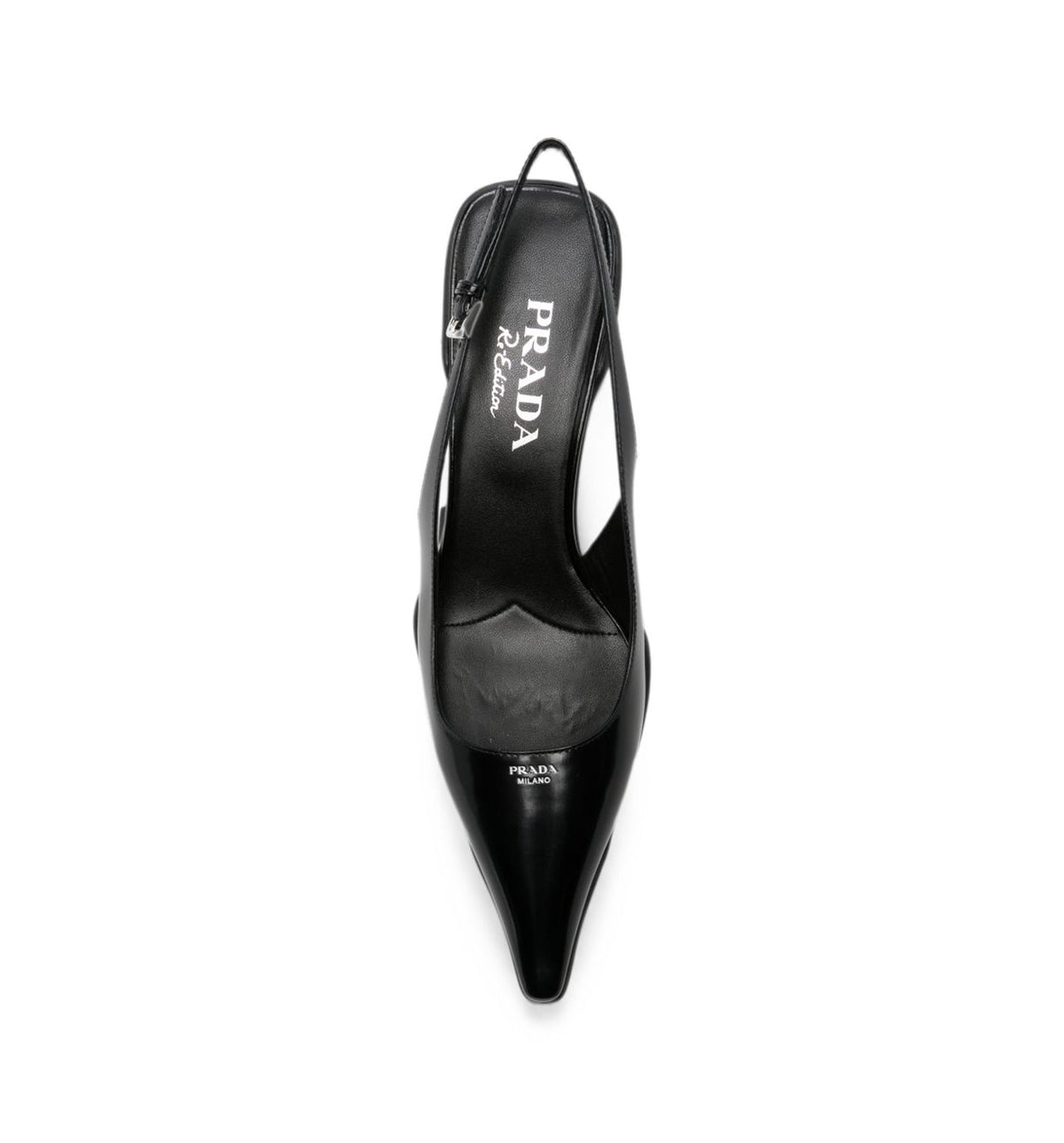 Prada Leather Slingback Pumps