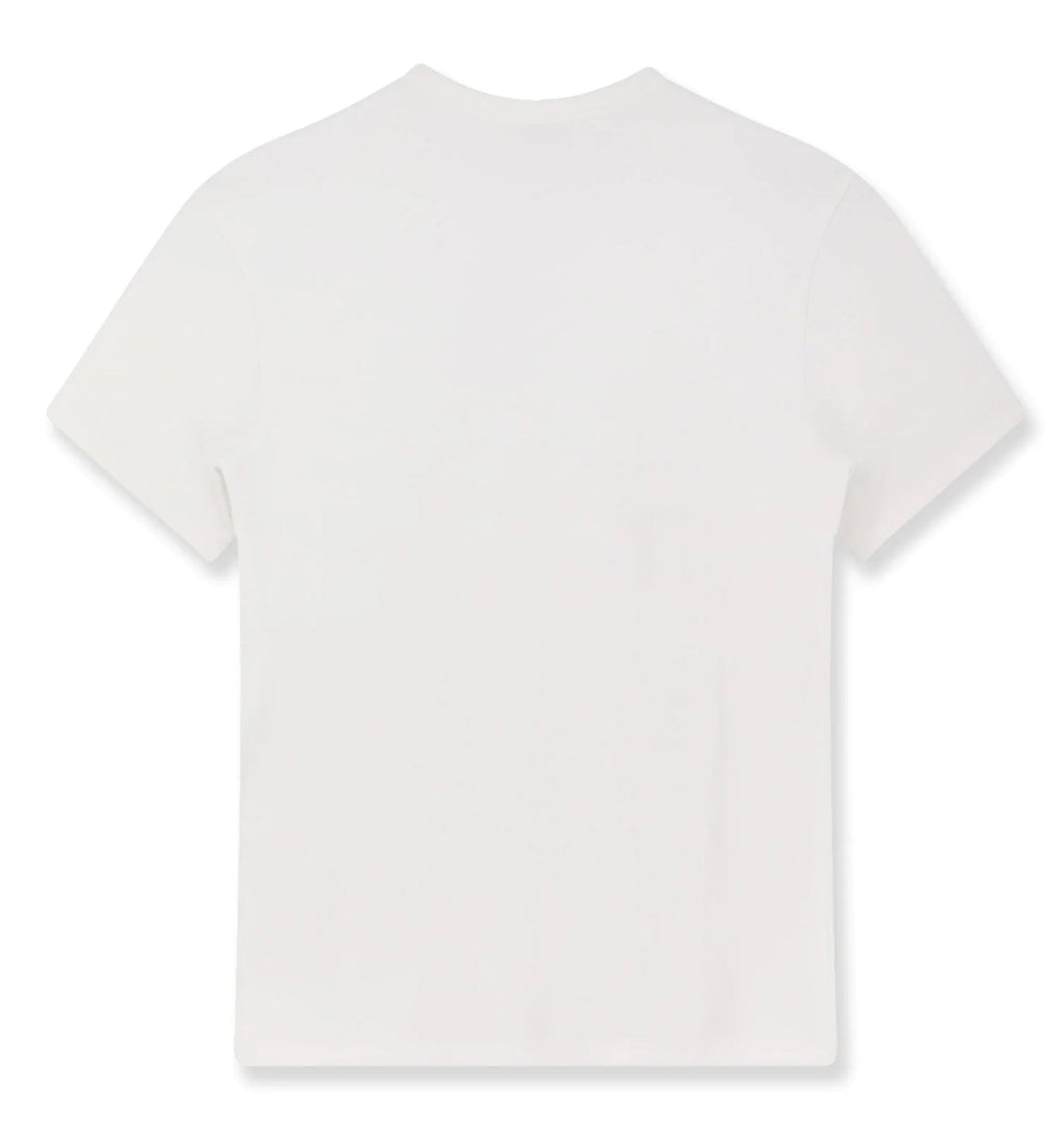 Triomphe Logo Embroidery Cotton T-Shirt
