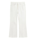 Kick flare denim off-white