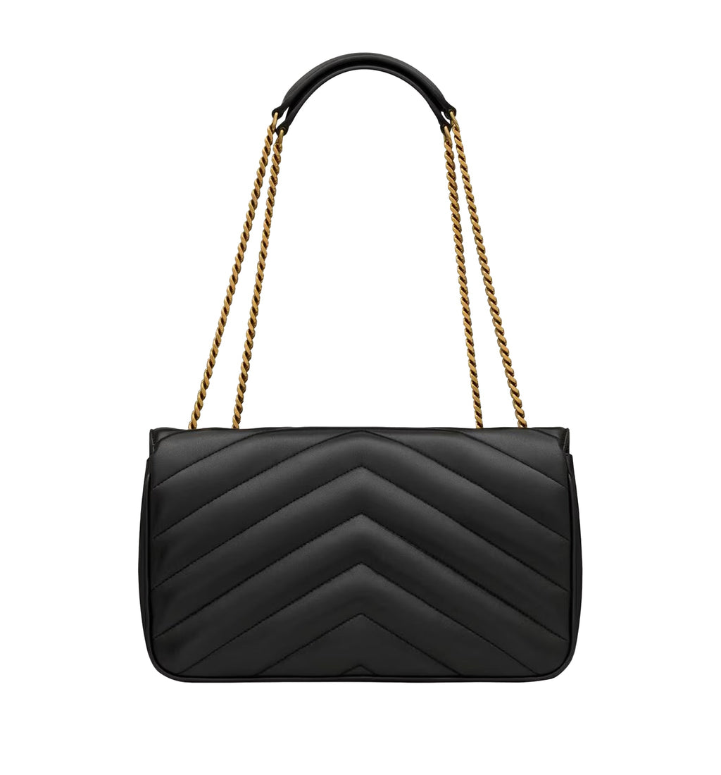 Loulou Medium In Matelassé Lambskin