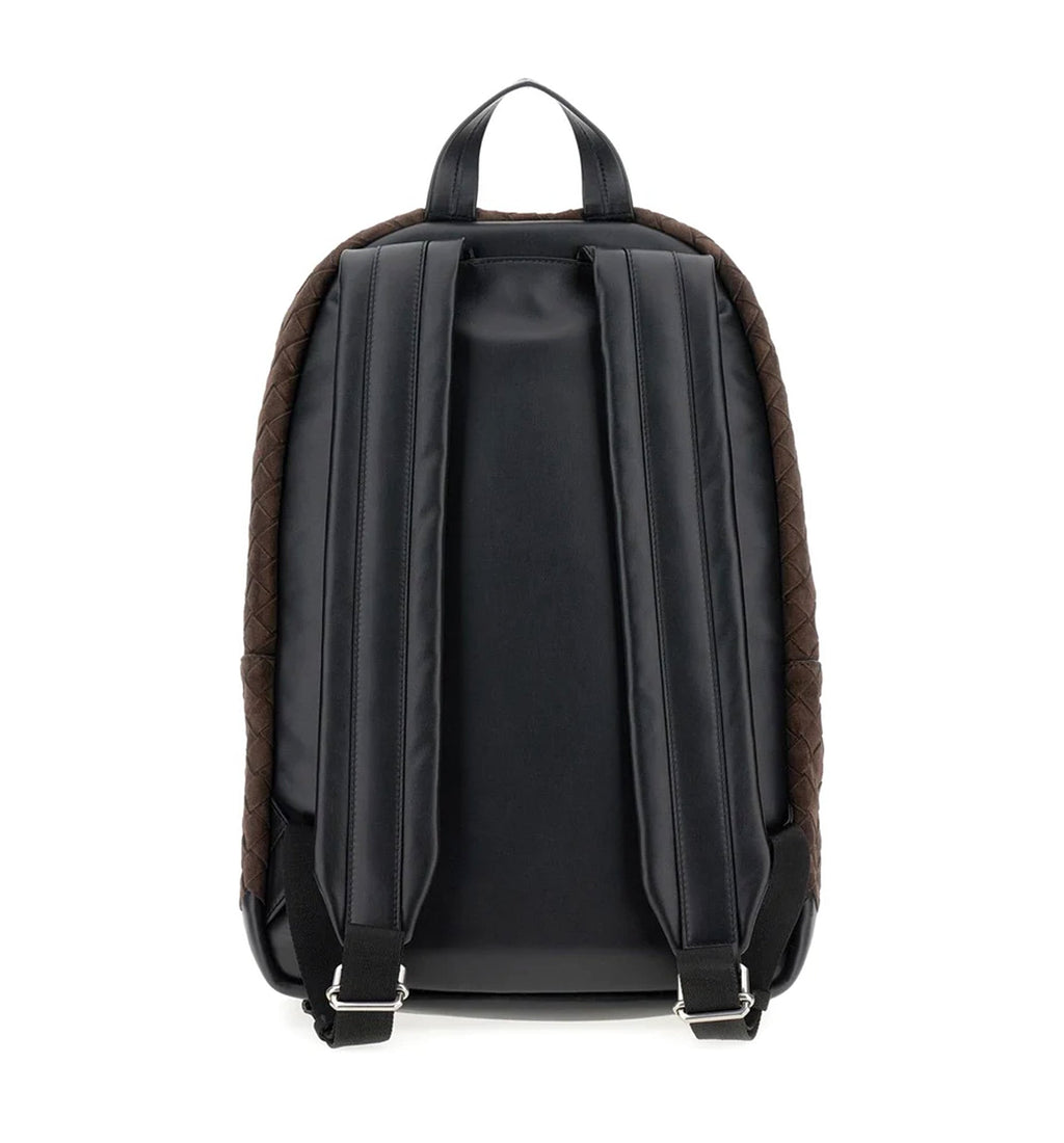 Intrecciato Suede Backpack