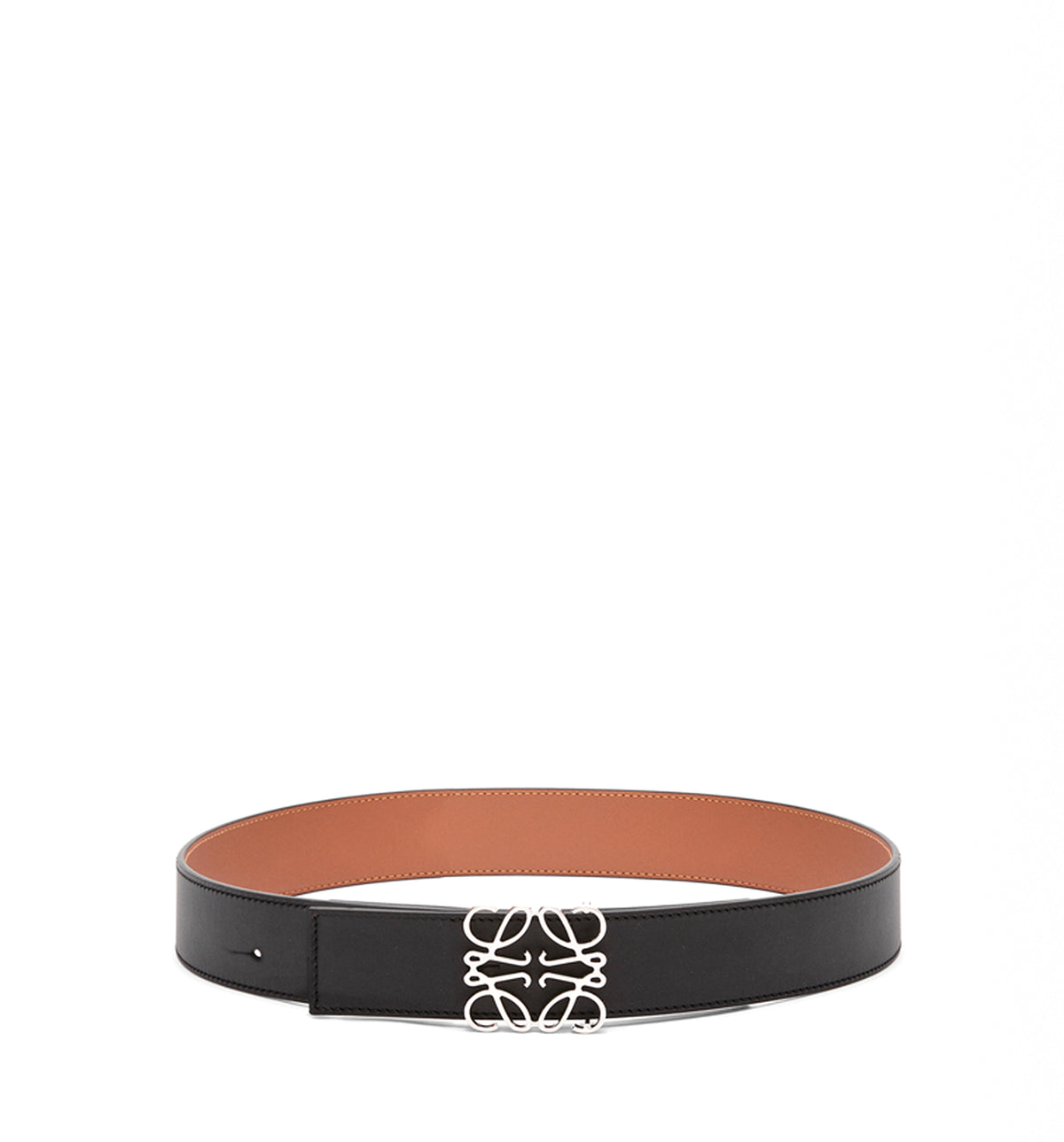Reversible Anagram Belt in Smooth Calfskin