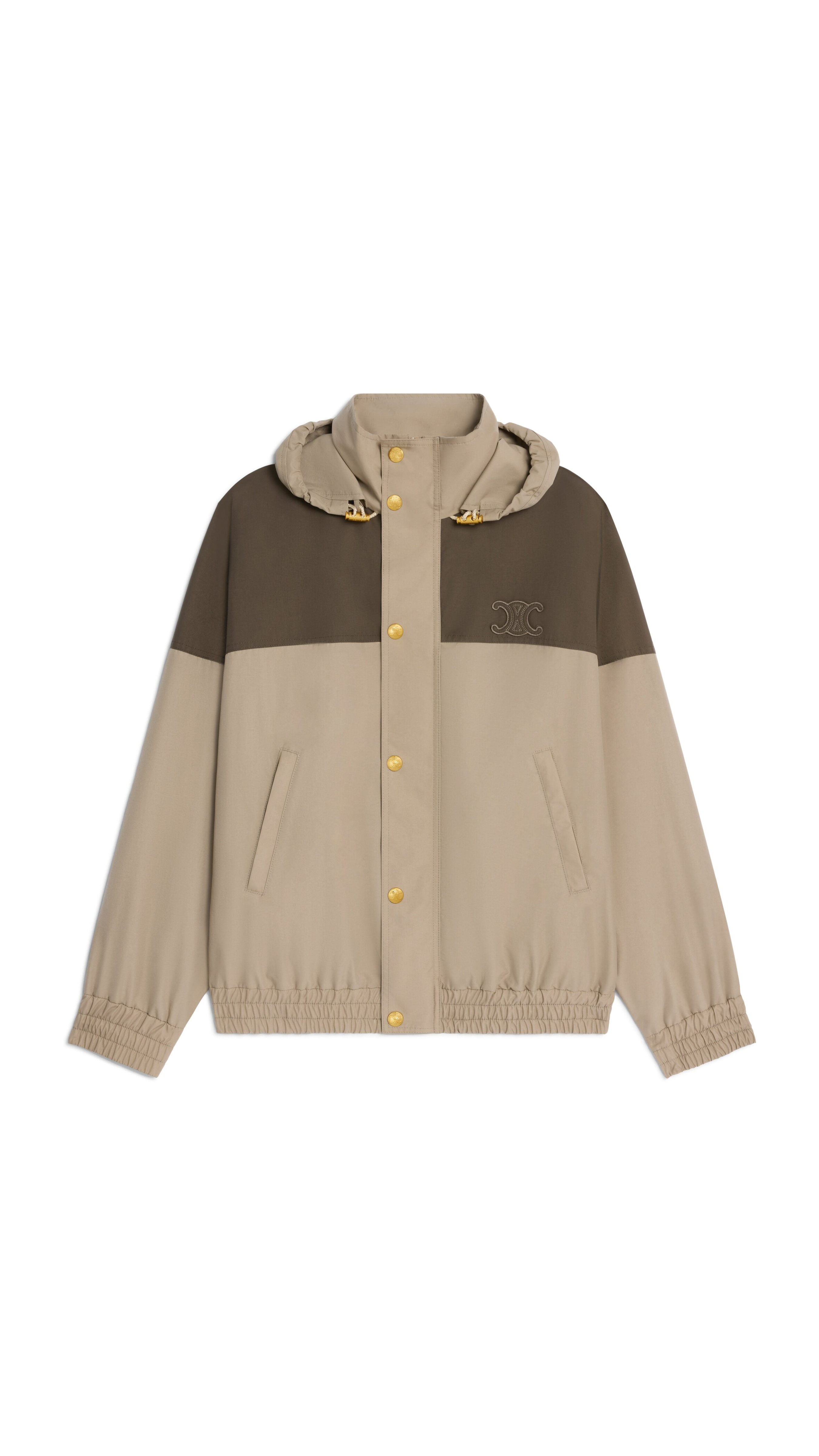Triomphe Windbreaker in Nylon - Beige