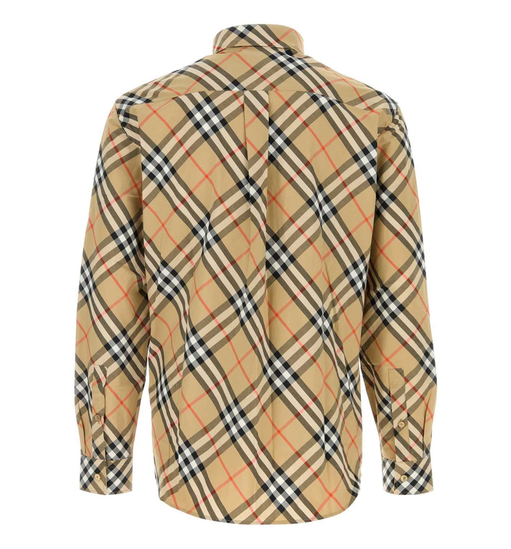 Archive Check Cotton Poplin Shirt